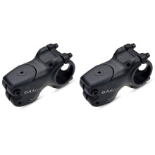 2X 0 graden fietsstuurpen 31,8 mm aluminium stuur