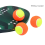 9 PCS Elasticity Soft Beach Tennis Ball High Quality Training 6