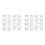 16Pcs Reusable Butterfly Stencils Template Art Painting 1
