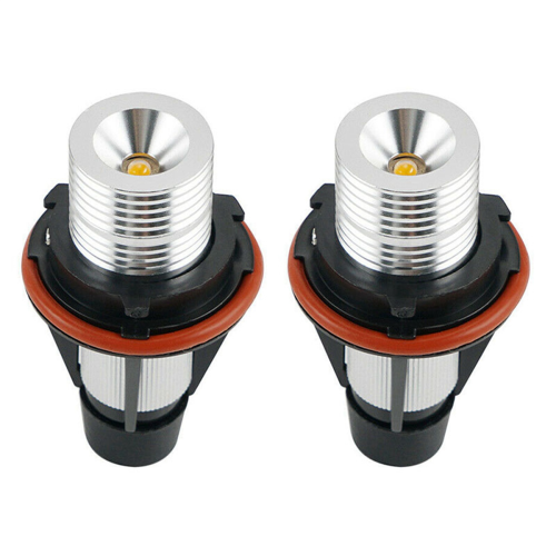 8000K Amber LED-lampen voor - E39 E53 E60 E63 [verpakking van 2 stuks]