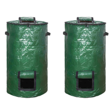 Fermentatie Afsluitbare Compost Emmer Tuinblad Afvalzak