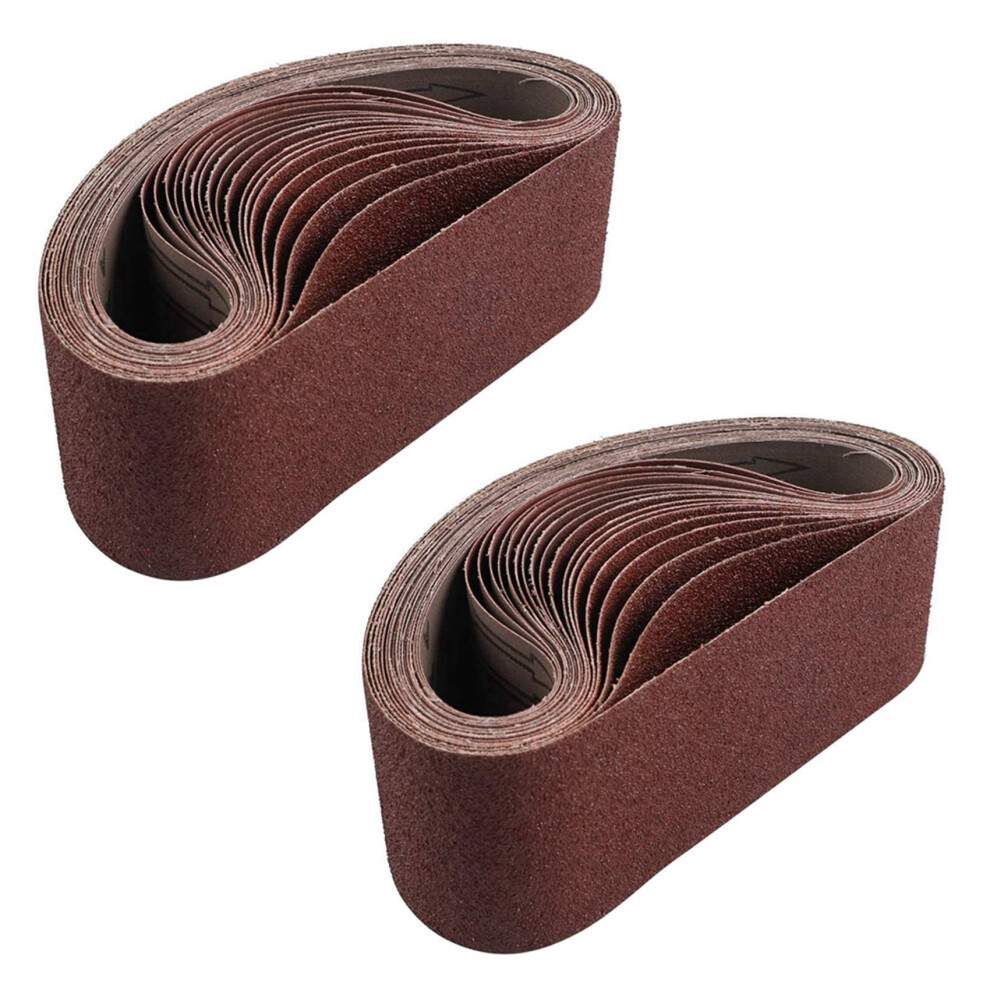 18 Pack Sanding Belts 3X21 Inches(75X533mm) Aluminum Belt 4851999528855