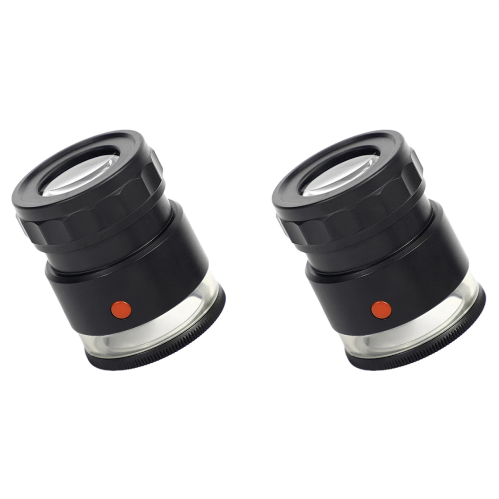 Tlily 10X Stand Measuring Magnifier Scale Loupe For Jewelry Gem