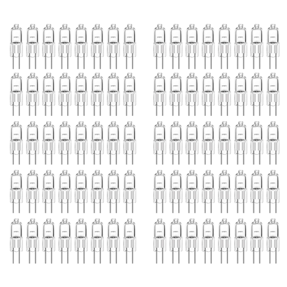 Tlily 40Pcs G4 12V 20W Halogen Lamp Bulb Inserted Beads