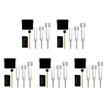 Stemvorkenset - 128 Hz, 256 Hz, 512 Hz, perfect voor genezing