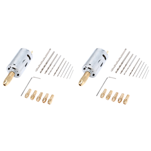 Mini elektrische handboorset DC 12V motor 1