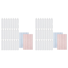 24 stuks lege aluminium verftubes 20 ml