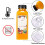 12oz Empty Plastic Juice Bottles with Caps,Reusable Water 3