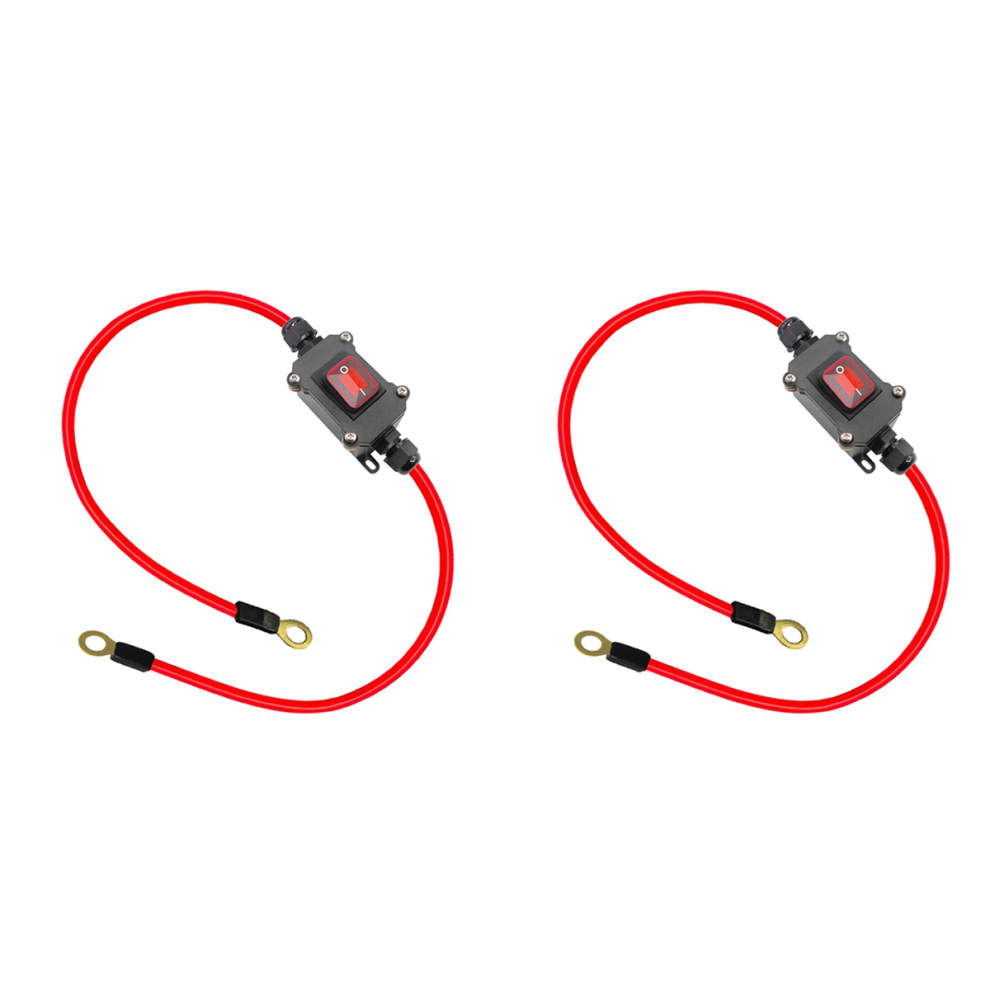 Dc12v Inline Wire Switch Dc12-24V Dpst Dual Side Wiring 25A 4851999529463