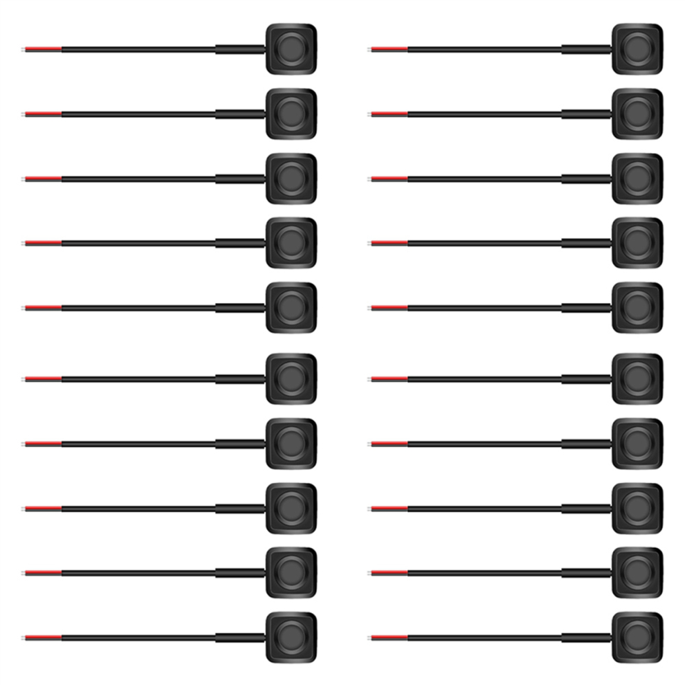 10Pcs Rocker Switches, Momentary Push Button Switch -Mount 4851999533804