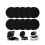 10 stuks houtskoolfilter voor compostemmer 6,7 inch 4