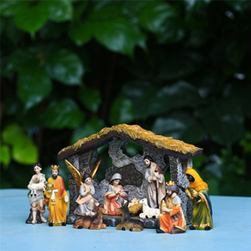 Kerststal Kerststal Groepsdecoratie Cadeaudoos 2