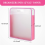 5 Pack Scrapbook Paper Organizer, Pink Expanding 3