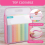 5 Pack Scrapbook Paper Organizer, Pink Expanding 8