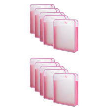 5 Pack Scrapbook Paper Organizer, Pink Expanding
