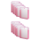 5 Pack Scrapbook Paper Organizer, Pink Expanding 1