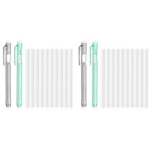 12 stuks intrekbare gum mechanische pen potlood