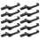 Black Plastic Engine Water Pipe to Cylinder Head 2