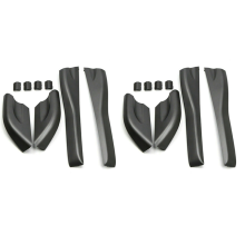 4 stuks dakrails, eindkap voor 2004-2008