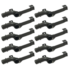 Black Plastic Engine Water Pipe to Cylinder Head