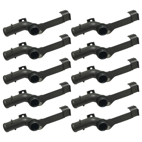 Black Plastic Engine Water Pipe to Cylinder Head
