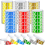 600 Pack VIP Paper Bracelets Wristbands Waterproof 3