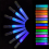 2 Pcs LED Light Sticks, 15 colors Concert Props 7