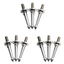 3Pcs Stainless 3/8 Inch Tripod Foot Spikes for //