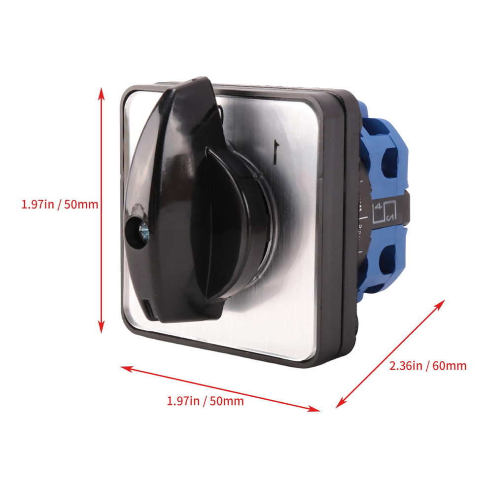 Ac 440V 240V Szw26-20/D101.1 Universal Change Over Rotary Cam Switch 4851999543353