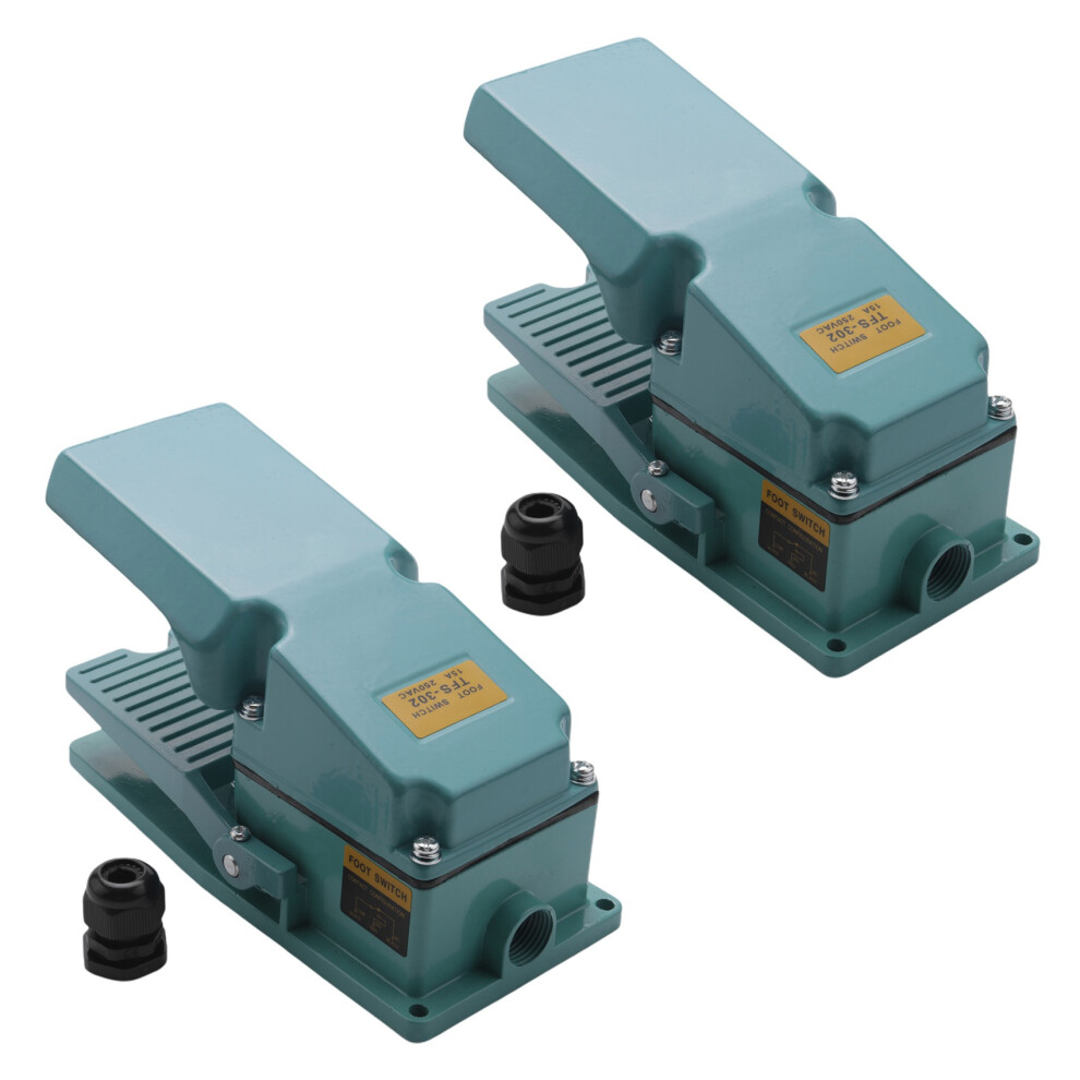 Foot Switch Pedal 15A Ac 250V 50Hz For Textile Equipment 4851999543575