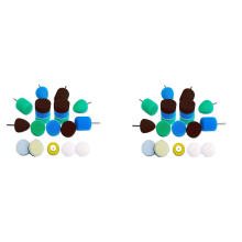 Buffing Pad Kit for Polisher,Polishing Small Areas Polishing