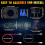 LED digitale voltmeter met contactschakelaar, DC 12V 24V auto 5