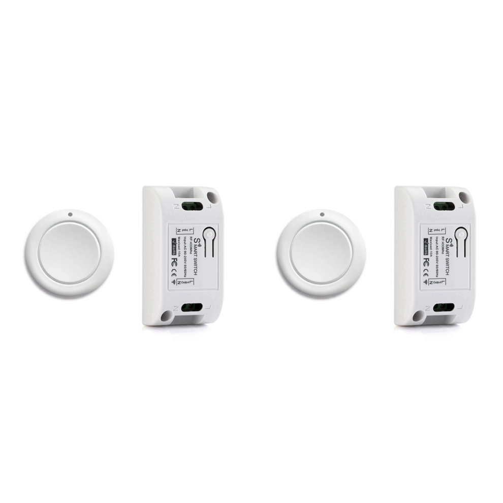 Smart Home Wireless Light Switch 433 Mhz Remote Control Ac 110V 4851999549669
