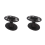 Round Hair Brush Comb Holder Display Rack Styling Stand 2