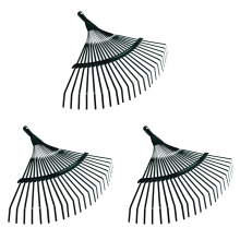 42cm ventilatorharkkop zwaar voor tuin, terras, blad, gazon, 22 tanden