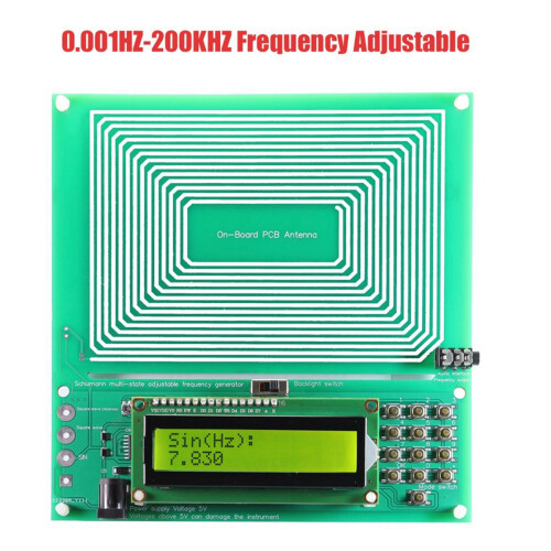 7.83HZ Resonance Ultra-Low Frequency Pulse Wave Generator 2