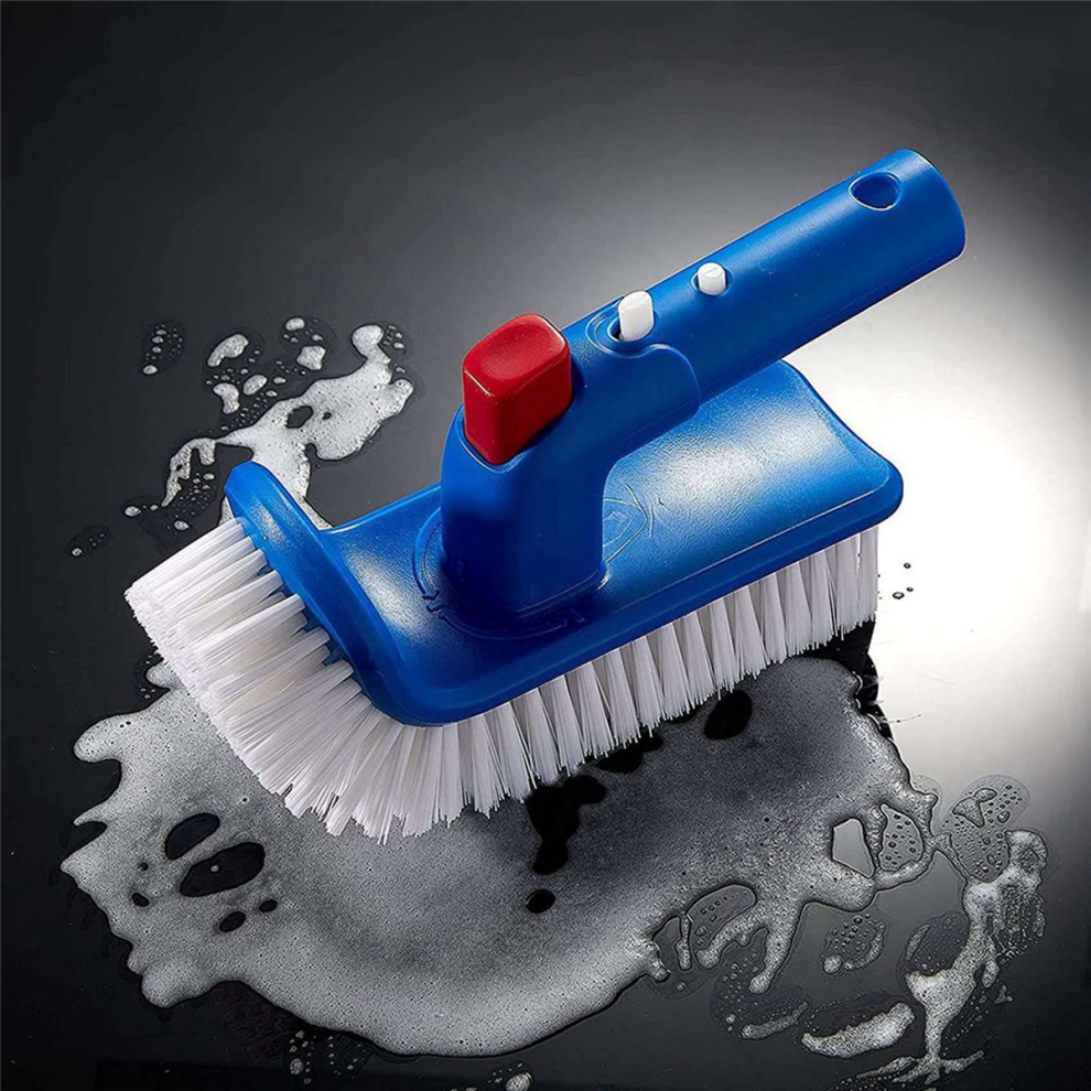 Pool Brush For Step & Corner, Rotatable Hand Scrub Brush, 4851999548815