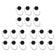 6 stuks mode tas houder handtas hanger opvouwbare sleutelhanger