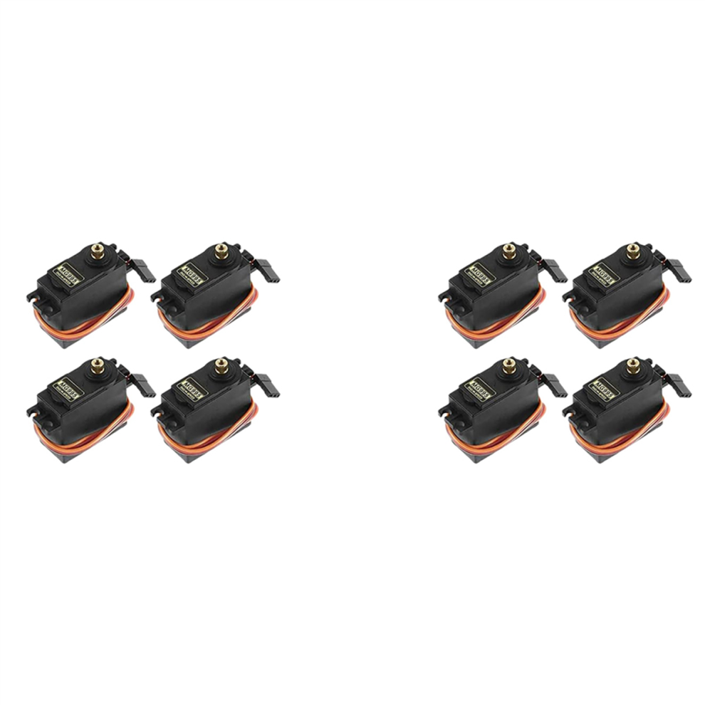 Photos - Parts for Drones & RC models 8PC Servo Motor for Control Angle 180 Metal Gear 20KG