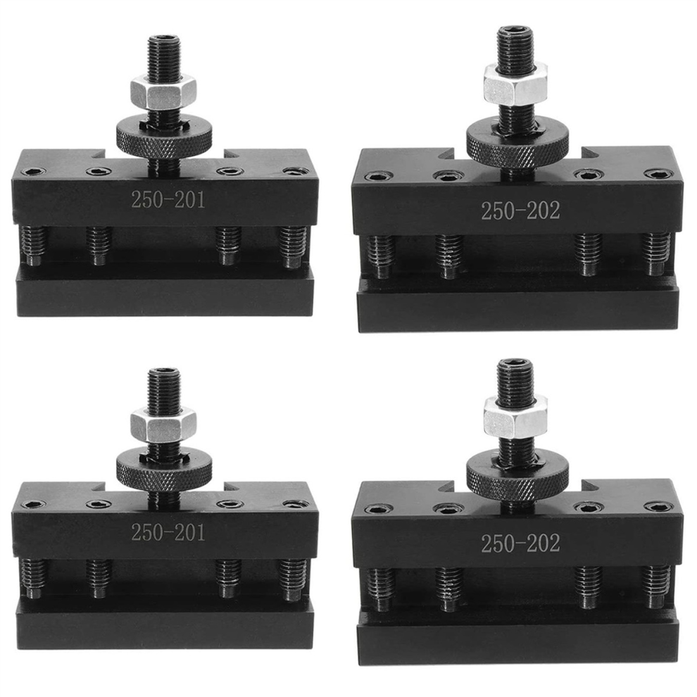 2Pcs Quick Change Cnc Holder For Lathes Tools-250-201 & 250-202 4851999553178