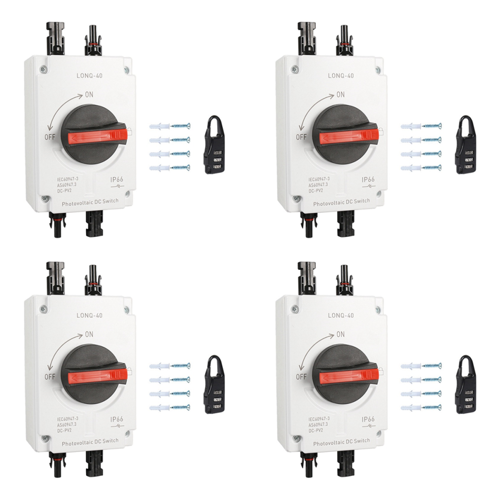 Pv Solar Photovoltaic Disconnect Switch, Lonq-40 Dc Isolator 4851999551327