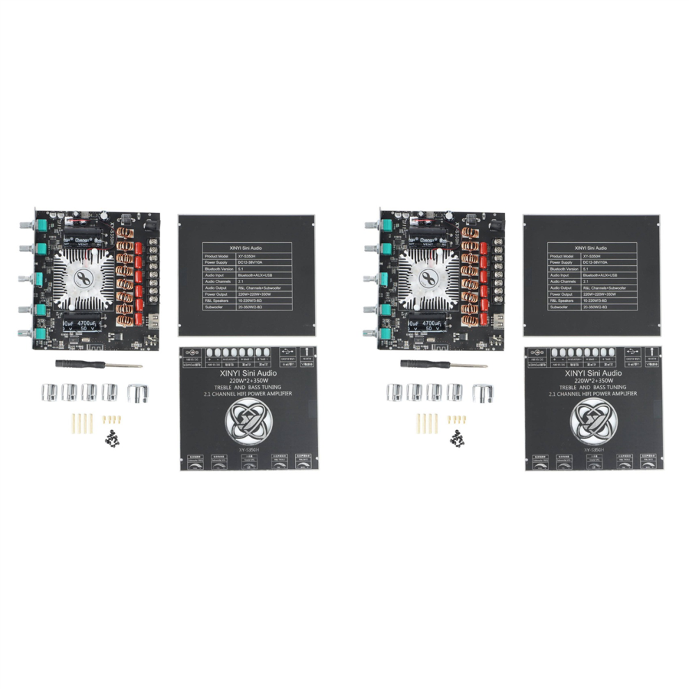 Xy-S350h 2.1 Channel Tpa3251 Bluetooth Amplifier Board 220Wx2+350W 4851999555813