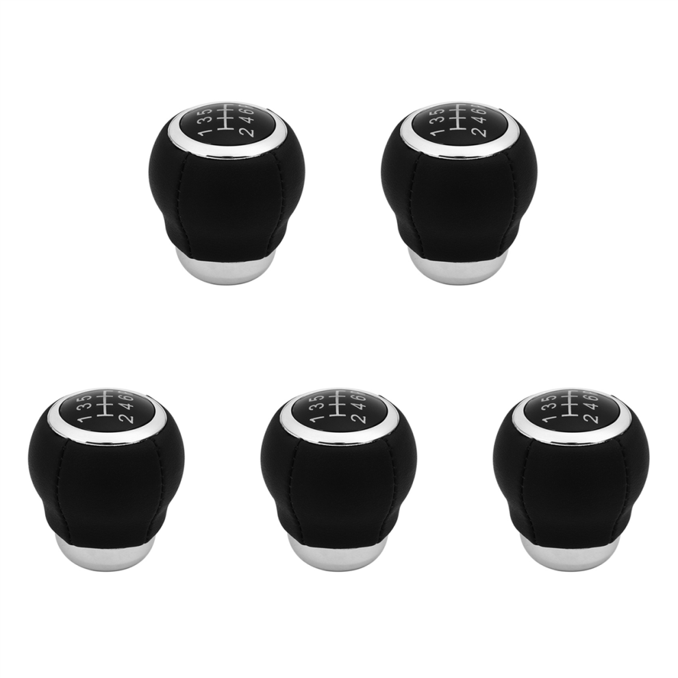 Car 6 Speed Leather Gear Stick Shift Knob For 4851999554281