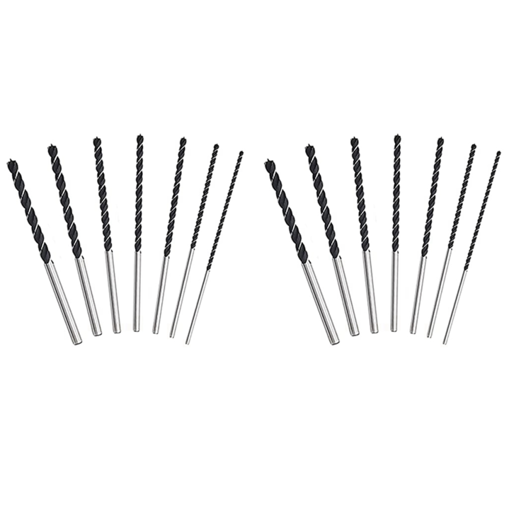 7Pcs Extra Long Wood Drill Bit Set 300Mm Bits 4851999555530