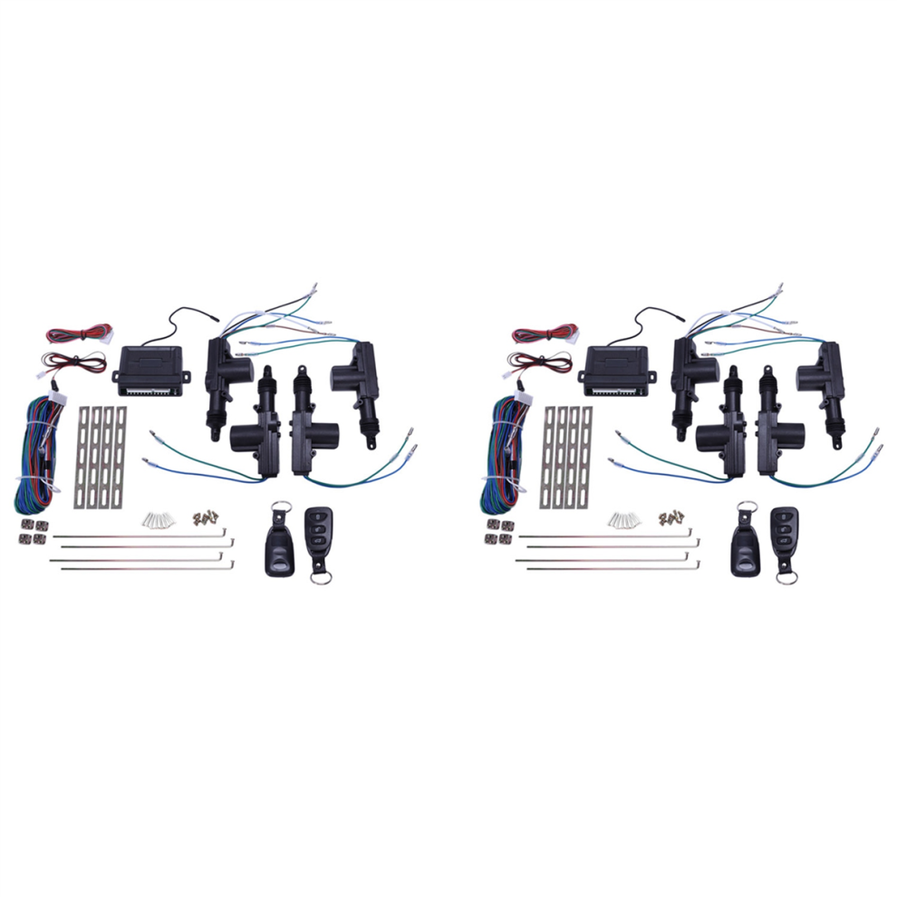 Universal Car Power Door Lock Actuator 12-Volt Motor (4 Pack) 4851999556667