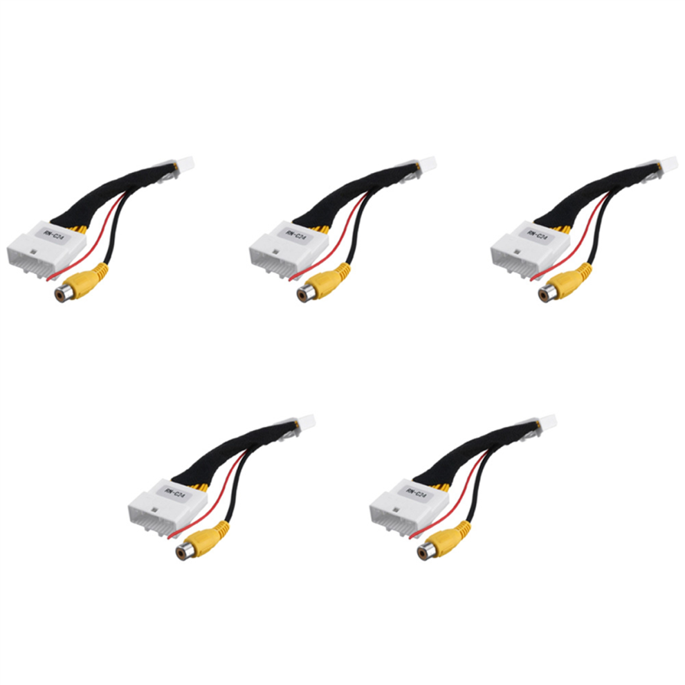 Car 24Pin Video Input Adapter Cable For Stepway Vivaro 4 4851999557572
