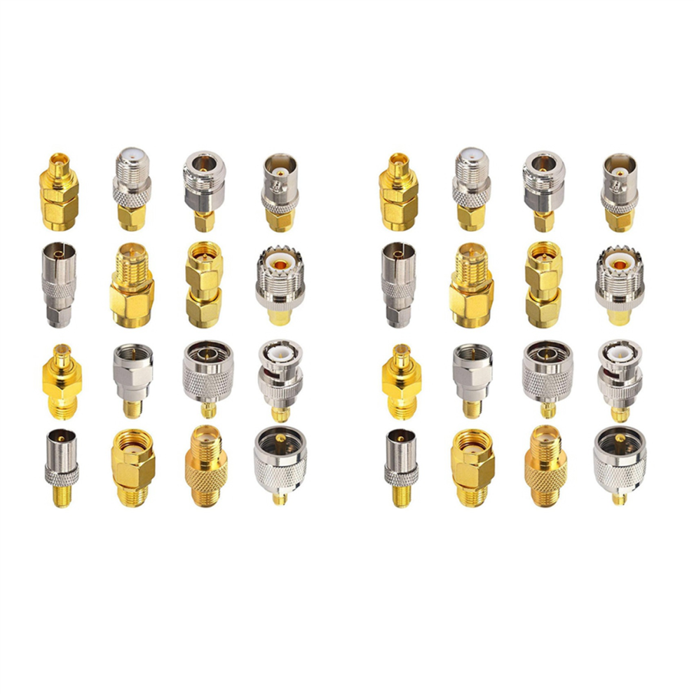 16 Type Sma Connectors Adapter Kits To Mcx/Tv/F/Bnc/Uhf/Rp-Sma 4851999560534