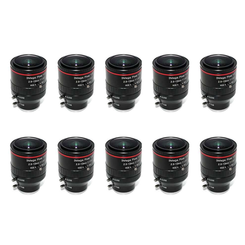Industrial Lens Manual Iris Zoom 2.8-12Mm 3Mp C Mount Cctv Lens 4851999560374