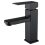 2PCS Matte Black Single Cold Water Basin Tap for Bathroom Sink 3
