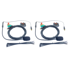 2x vinger-PTT 8-pins handsfree microfoon voor IC2200H-radio